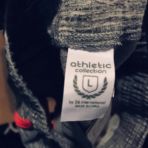 NWT Hot Pink and Gray Gym Shorts Summer Large Cute - Picture 2 of 3